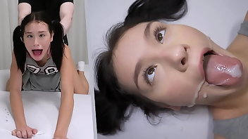 Gorgeous Cumshot Facial Teen Hardcore 