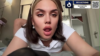 Boss Blowjob POV Maid 