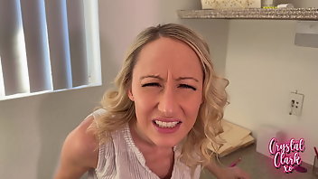 Glasses Blonde Pornstar MILF Blowjob 