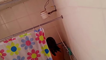 Upskirt Pussy Babe Bathroom Hairy 