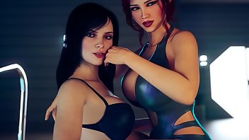 3d Lesbian Strapon Bdsm - 3D Lesbians Porn | Lesbians Kissing